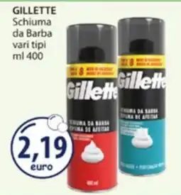 Acqua & Sapone GILLETTE Schiuma da Barba offerta