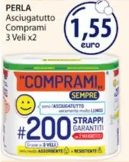 Acqua & Sapone PERLA Asciugatutto Comprami 3 Veli offerta
