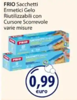 Acqua & Sapone FRIO Sacchetti Ermetici Gelo Riutilizzabili con Cursore Scorrevole offerta