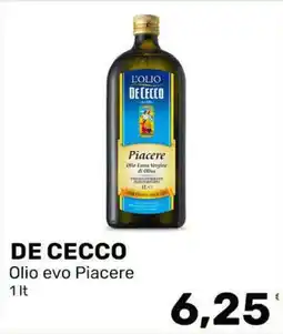 Iper Tosano DE CECCO Olio evo Piacere offerta
