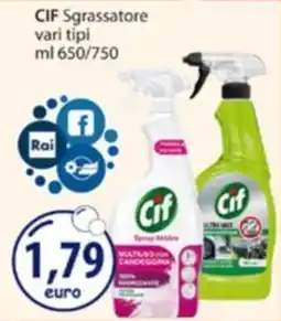 Acqua & Sapone CIF Sgrassatore offerta