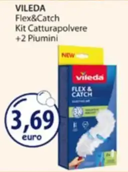 Acqua & Sapone VILEDA Flex&Catch Kit Catturapolvere +2 Piumini offerta