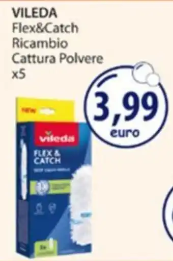 Acqua & Sapone VILEDA Flex&Catch Ricambio Cattura Polvere offerta