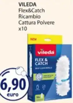 Acqua & Sapone VILEDA Flex&Catch Ricambio Cattura Polvere offerta