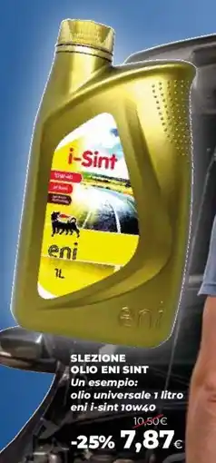 Coop Slezione olio eni sint, olio universale offerta