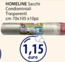 Acqua & Sapone HOMELINE Sacchi Condominiali Trasparenti offerta