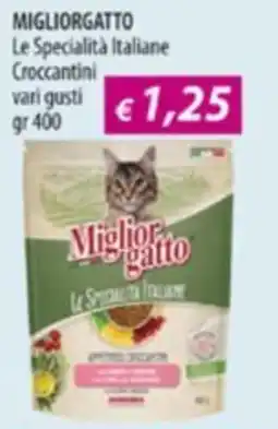 Acqua & Sapone MIGLIORGATTO Le Specialità Italiane Croccantini offerta