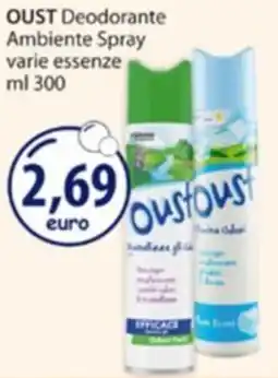 Acqua & Sapone OUST Deodorante Ambiente Spray offerta