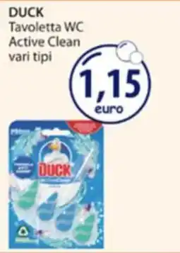Acqua & Sapone DUCK Tavoletta WC Active Clean offerta