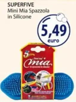Acqua & Sapone SUPERFIVE Mini Mia Spazzola in Silicone offerta