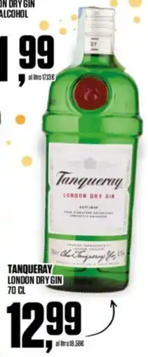 Coop Master Alleanza 3.0 Tanqueray london dry gin offerta