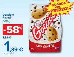 Carrefour Gocciole Pavesi offerta