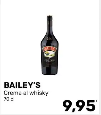 BAILEY'S Crema al whisky