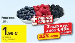Carrefour Frutti rossi offerta