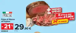 Carrefour Polpa di Manzo all’Inglese offerta
