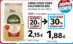 Coop Cous Cous Bio Colfiorito offerta