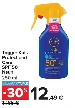 Carrefour NIVEA SUN kids protect & care offerta