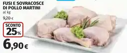 Coop FUSI E SOVRACOSCE DI POLLO MARTINI offerta
