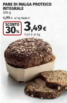 Coop PANE DI MALGA PROTEICO INTEGRALE offerta