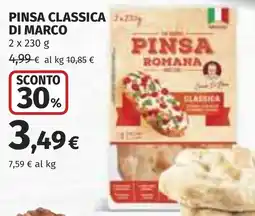 Coop Pinsa classica di Marco offerta