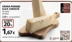 Coop Grana Padano D.O.P. Cheestà offerta