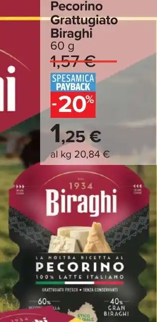 Pecorino Grattugiato Biraghi