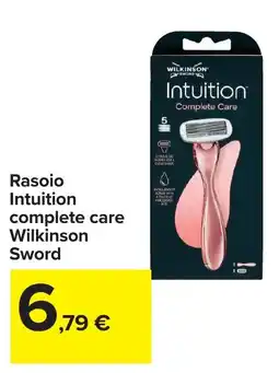 Carrefour Rasoio Intuition complete care Wilkinson Sword offerta