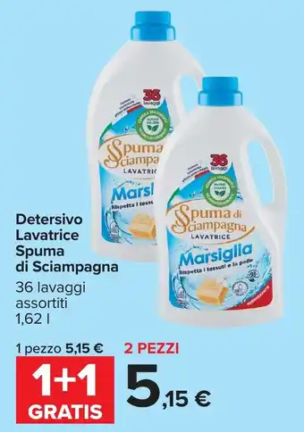 Detersivo Lavatrice Spuma di Sciampagna