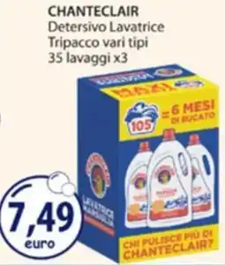 Acqua & Sapone CHANTECLAIR Detersivo Lavatrice Tripacco offerta