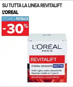 Carrefour L'OREAL REVITALIFT Crema Idratante NOTTE offerta