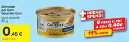 Carrefour Alimento per Gatti Gourmet Gold offerta