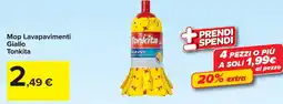 Carrefour Mop Lavapavimenti Giallo Tonkita offerta