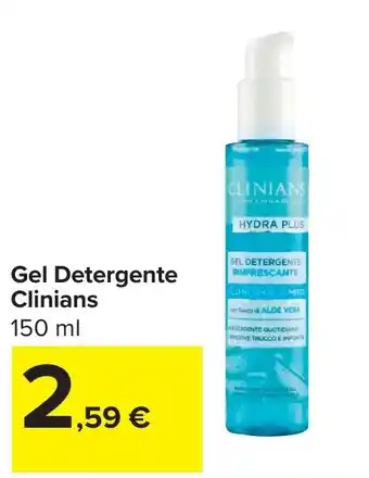 Carrefour Gel Detergente Clinians offerta