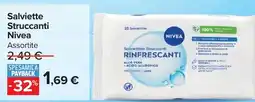 Carrefour Salviettine Struccanti NIVEA offerta