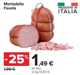 Carrefour Mortadella Favola offerta