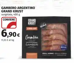Coop Gambero Argentino Grand Krust offerta