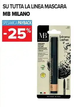 Carrefour Mascara Extreme Lashes MB Milano offerta