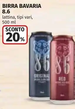 Coop BIRRA BAVARIA 8.6 offerta