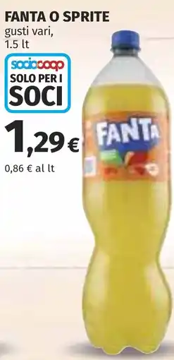 Coop FANTA offerta