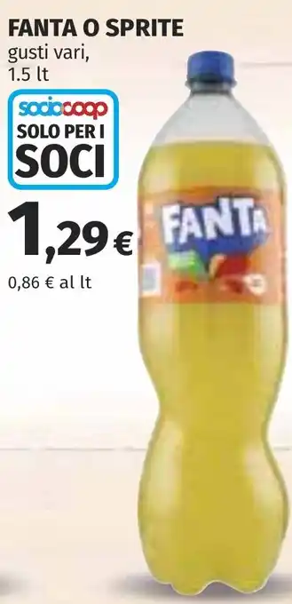 Coop FANTA offerta