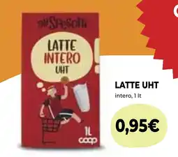 Coop LATTE INTERO UHT offerta