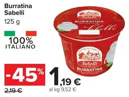 Carrefour Burrratina Sabelli offerta