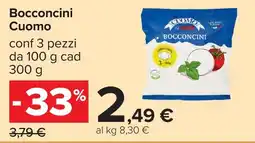 Carrefour Bocconcini Cuomo offerta
