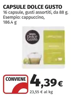 Coop Capsule Dolce Gusto offerta