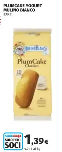 Coop PlumCake Yogurt Mulino Bianco offerta