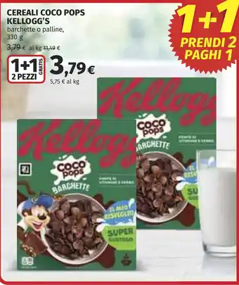 Coop Cereali Coco Pops Kellogg's offerta