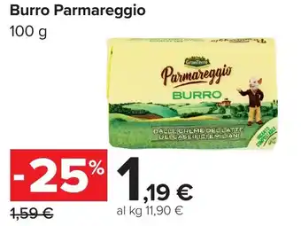 Carrefour Burro Parmareggio offerta