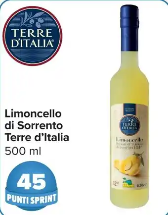 Carrefour Limoncello di Sorrento Terre d'Italia offerta