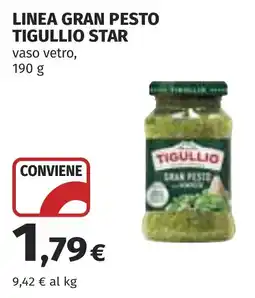 Coop LINEA GRAN PESTO TIGULLIO STAR offerta