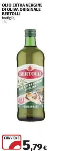 Coop OLIO EXTRA VERGINE DI OLIVA BERTOLLI offerta